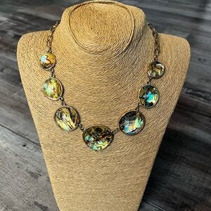 Abalone Statement Necklace